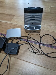 オーディオテクニカ中古ジャンク品★テレビの音を消して耳の近くで聞くことができる集音器