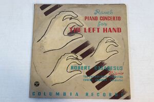 SB01/SP盤2枚組/カサドゥシュス(ピアノ)/オーマンディ指揮/フィラデルフィア管/ラヴェル:左手の為のピアノ協奏曲