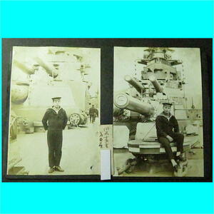 古い写真 大日本帝国海軍の水兵さん g4345