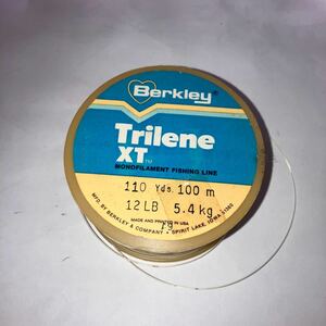 釣り糸　BERKLEY TRILENE XT 12LB 100M 美品　　新品