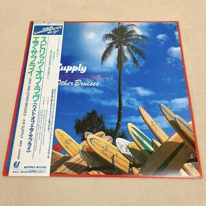 【国内盤帯付】AIR SUPPLY LOVE AND OTHER BRUISES エアサプライ スピリッツオブラブ / LP レコード / 25 3P 295 / ライナー有 /