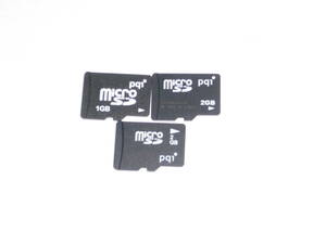 動作保証！送料無料！pq1 microSD 2GB 3枚セット