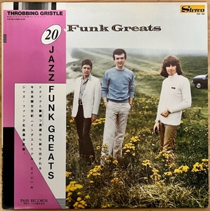 LP■実験音楽/THROBBING GRISTLE/20 JAZZ FUNK GREATS/PASS PAS 1001/国内81年ORIG OBI/帯 美品/スロッビンググリッスル/インダストリアル