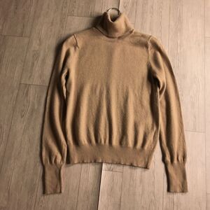 100円スタート○ UNIQLO カシミヤ100% ニット　セーター　タートルネック