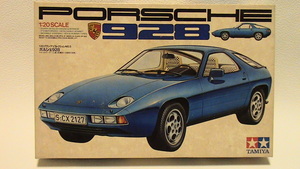 タミヤ【1/20 ポルシェ 928】グランプリコレクション#3 Porsche tamiya モーターライズ デカール元から付属無し 未組立 箱傷み有