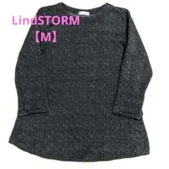 【LindSTORM/リンドストーム】ボートネック チュニック（M） 裏起毛