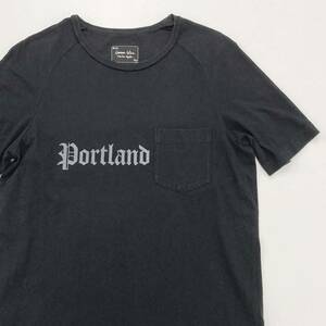 08AW NumberNine ポートランド期 ポケット Tシャツ ブラック 黒 2サイズ ナンバーナイン Tee 本人期 PORTLAND 初期 archive 3020166