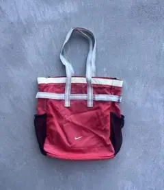 90s NIKE トートバッグ ハンドバック スウッシュ y2k テック系