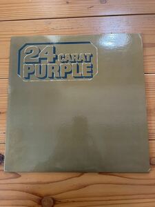 絶版 ディープ・パープル LP 24carat purple レコード deep purple