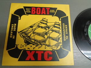 XTC/WAIT TILL YOUR BOAT GOES DOWN★シングル