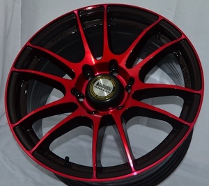 1本の価格 / 在庫限り / SAMURAI WHEELS 18インチ R18 18x8.5J +25 ( 6h139.7 ) FJ クルーザー プラド 120 150 系 サーフ ハマーH3 等 新品