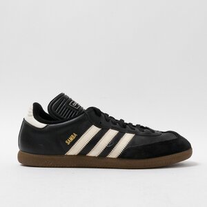 【1円スタート】 adidas アディダス 034563 SAMBA CLASSIC サンバクラシック ブラック US10.5 28.5cm レザー スエード スニーカー