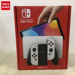 1円〜 動作確認/初期化済 Nintendo Switch 有機ELモデル HEG-001 ホワイト