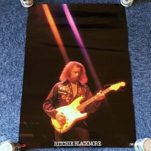 [bea] B2 ポスター『リッチー・ブラックモア / Ritchie Blackmore』レインボー、Rainbow、ポリドール