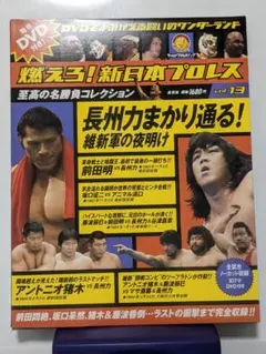 燃えろ！新日本プロレスDVD【Vol.13】 【DVD未使用】　長州力　他