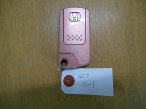 送料220円 GE6/GE7/GE8/GE9 フィット スマートキー キーレス 72147-TF0-003 2ボタン