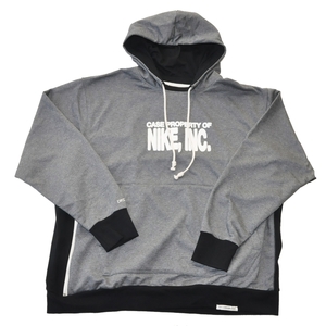 NIKE / ナイキ NIKE DRI-FIT STANDARD ISSUE CHARCOLE PULLOVER SWEAT HOODIE BIG SIZE