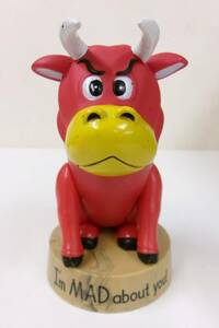 #s36【梱60】DAKIN 1971 グーフィーグラムス Bull メッセージドール フィギュア 全高約17cm