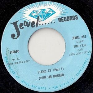 米7 John Lee Hooker Stand By JEWEL852 Jewel Records (3) /00080