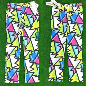 ★1円/在庫一掃特価★【レディース】Loudmouthラウドマウス ロングパンツ 767-357 ブロークングラス(066) サイズM★