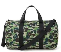 BAPE◆A BATHING APE／◆カモ迷彩ダッフルバッグ◆付録品ノベルティ