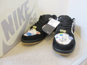 ◎1000円スタート 未使用 シュプリーム Supreme × Nike SB Dunk Low OG QS Rammellzee ナイキ ダンク ロー ラメルジー FD8778-001 27.5㎝