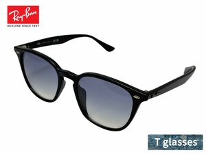 RB4258-F 601/19 Ray-Ban レイバン サングラス ポリッシュブラック/ライトブルー アウトドア 国内正規品 保証書付 UVカット