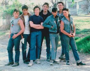 アウトサイダー　The Outsiders　トムクルーズ　マットディロン　輸入　写真　23502