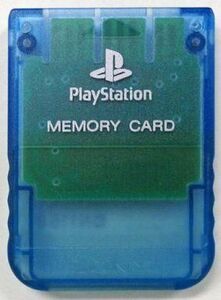 中古PSハード MEMORY CARD (Island Blue)