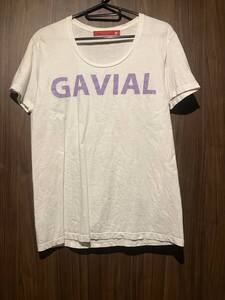 gavial 初期ロゴ Tシャツ サイズM　白　中村達也　浅井健一　BLANKEY JET CITY　rude gallery ケルト コブラ celt & cobra