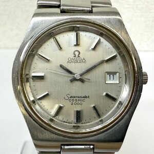 H902-SB4-2028◎ OMEGA オメガ Seamaster COSIMIC 2000 シーマスター コスミック デイト メンズ 腕時計 自動巻き 稼働