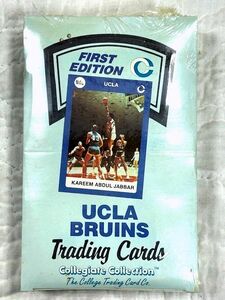 未開封★ボックス★UCLA BRUINS COLLEGIATE COLLECTION TRADING CARDS/FIRST EDITION/トレーディングカード/NBA/バスケットボール