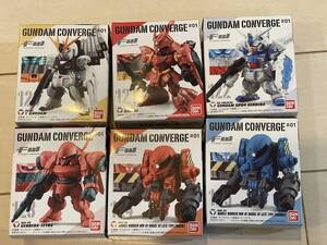 新品未開封品 FM GUNDAM CONVERGE #01 ガンダム コンバージガンダム 120 121 122 123 124 125　全6種セット　サザビー GP04