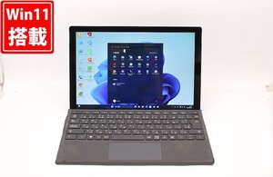 中古 2K対応 タッチ 12.3型 Microsoft Surface Pro 6 Windows11 八世代 i5-8350U 8GB NVMe 256GB-SSD カメラ 無線 Office付 管:1627j