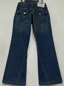 TRUE RELIGION トゥルーレリジョン ♯803 DARK VINTAGE デニムパンツ 濃いめインディゴ 米国製 29 　　　　　 BJBD.F