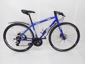 GIOS ジオス MISTRAL DISC ミストラル クロスバイク ブルー 配送/来店引取可 ∴ 6F05F-1