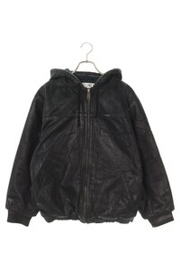 シュプリーム SUPREME エムエムシックス Foil Hooded Work Jacket サイズ:S コーティングフーデッドワークジャケットブルゾン 中古 OM10