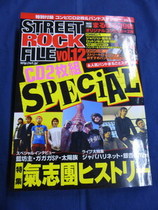 〇 STREET ROCK FILE vol.12 2004年 付録CD2枚＋ステッカー付 銀杏BOYZ 峯田和伸・連載 ELLEGARDEN 細美武士・連載 マキシマムザホルモン