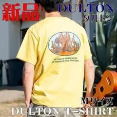 Tシャツ SAGUARO DULTON オリジナル マスタード Mサイズ