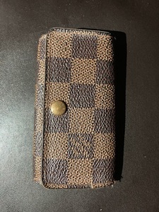 即決 正規品 LOUIS VUITTON ヴィトン 4連 キーケース ダミエ ミュルティクレ4 N62631