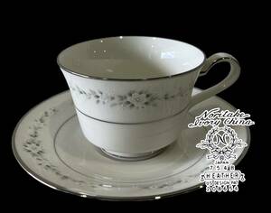 KYS122 Noritake Ivory china 7548 HEATHER ノリタケ アイボリーチャイナ カップ＆ソーサー 