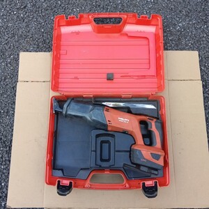 大特価！！！　★即決26000円★　WSR 22-A　HILTI　ヒルティ　充電式レシプロソー　コードレスソー　バッテリー×1