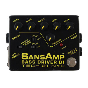 【中古】サンズアンプ ベースドライバーDI TECH21 SansAmp BASS DRIVER DI 旧仕様 ベース用DI プリアンプ