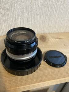 Nikon NIKKOR-SC 1:1.4 f=50mm ニコン