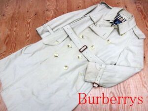 ★バーバリー Burberry★メンズ 裏ノバチェック トレンチコート ベージュ イングランド製 サイズS★R60526001B