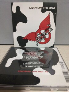 ☆AEROSMITH☆LIVIN’ ON THE EDGE【必聴盤】エアロスミス ライヴ CD 貴重音源