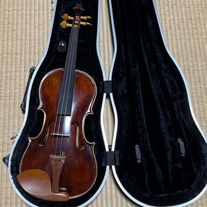 German old violin バイオリン 4/4 ドイツ製 1900年前後製造 ハードケース付 楽器