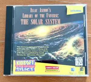 Mac & Win アイザック・アシモフの宇宙図書館 太陽系 CD-ROM KIDSOFTSELECT Isaac Asimov’s Library of the Universe: The Solar System