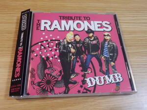 DUMB CD「THE TRIBUTE TO RAMONES」ラモーンズ チバユウスケ The Birthday THEE MICHELLE GUN ELEPHANT ミッシェルガンエレファント 帯あり