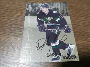 NHLスターディフェンスDarryl Sydor直筆サインカード